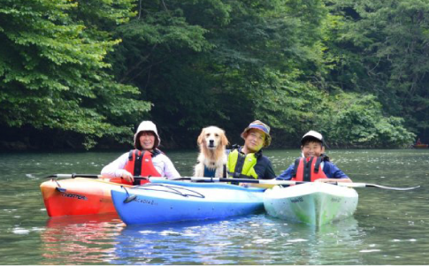 板室ダム湖カヌー体験ツアー(ネイチャープラネット)(那須塩原市)