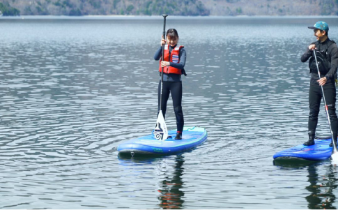 日本一空に近い湖 “中禅寺湖” 栃木県・日光国立公園でSUP体験(日光市)