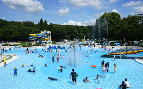 那須野が原公園ファミリープール(那須塩原市)